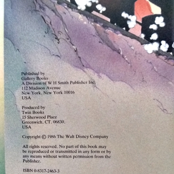 1986 Vintage Walt Disney Classic Dumbo Book - Picture 5 of 6